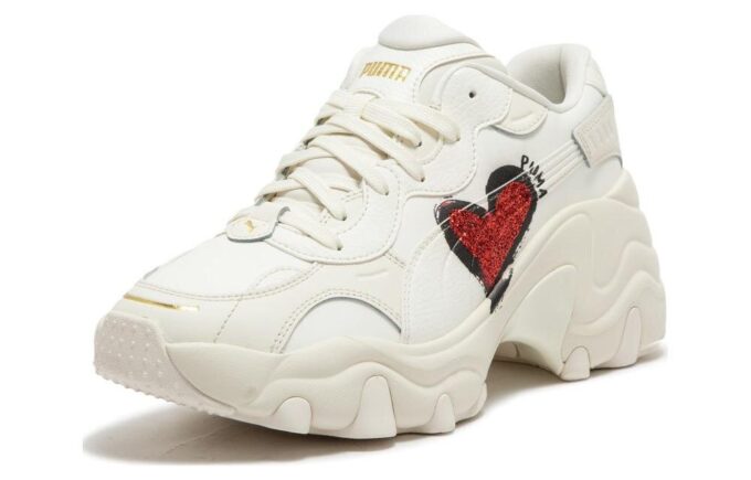 (WMNS) Zapatillas Pulsar Wedge CN Heart “Blanco y rojo”