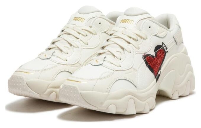 (WMNS) Zapatillas Pulsar Wedge CN Heart “Blanco y rojo”