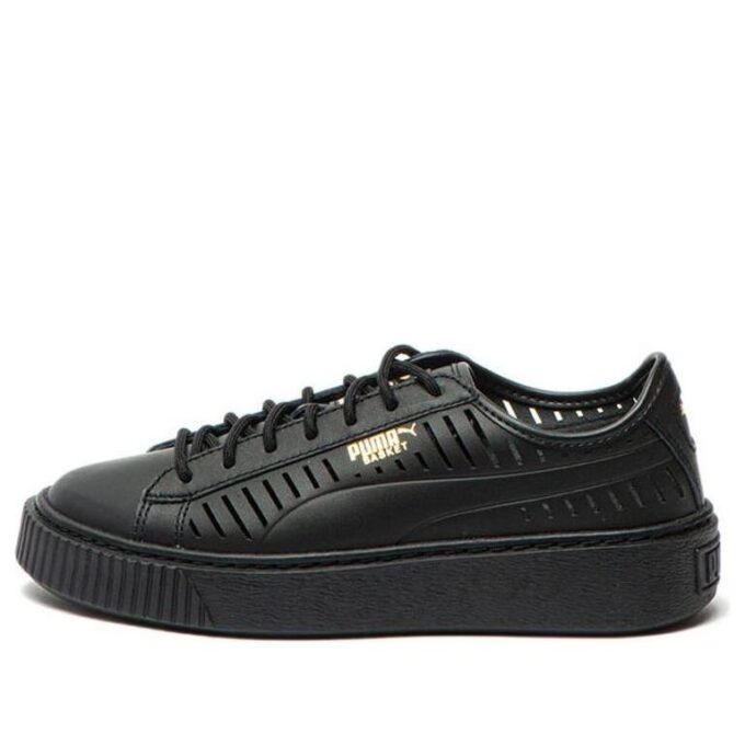 (WMNS) Zapatos casuales de verano con plataforma de baloncesto negros