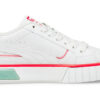 (WMNS) Zapatos de plataforma Cali Star Lights en blanco, verde y naranja