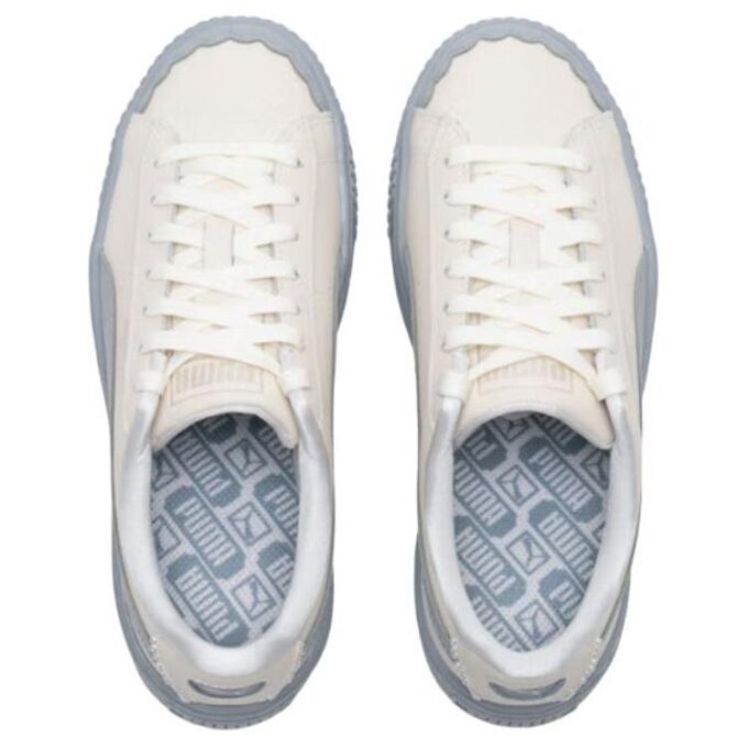 (WMNS) Zapatos de plataforma de baloncesto “Blanco perla azul”