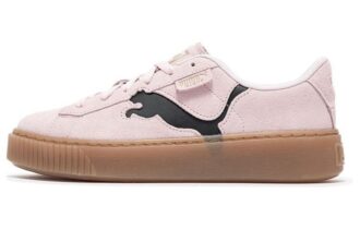 (WMNS) Zapatos de plataforma de gamuza “Rosa, negro y chicle”