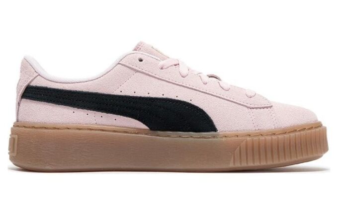 (WMNS) Zapatos de plataforma de gamuza “Rosa, negro y chicle”