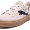 (WMNS) Zapatos de plataforma de gamuza “Rosa, negro y chicle”