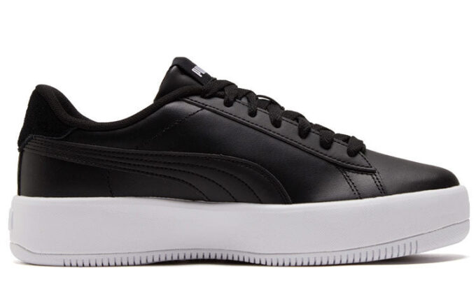 (WMNS) Zapatos de plataforma Lily Negro/Blanco