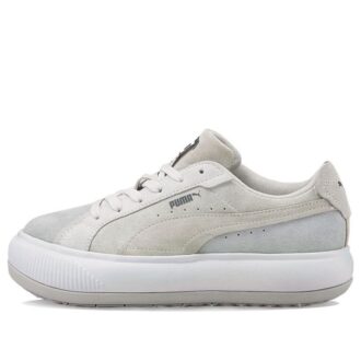 (WMNS) Zapatos de skate casuales de caña baja Mayu Raw de gamuza gris