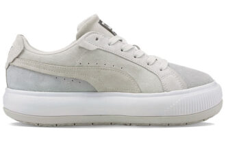 (WMNS) Zapatos de skate casuales de caña baja Mayu Raw de gamuza gris