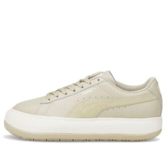 (WMNS) Zapatos de skate casuales de caña baja tonal Mayu de gamuza color caqui (WMNS) Zapatos de skate casuales de caña baja tonal Mayu de gamuza color caqui