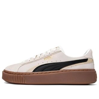 (WMNS) Zapatos de skate con plataforma “Crema, negro y marrón”