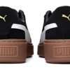(WMNS) Zapatos de skate con plataforma “Negro, blanco y marrón”