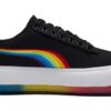 (WMNS) Zapatos de skate de suela gruesa Mayu Prism de ante negro