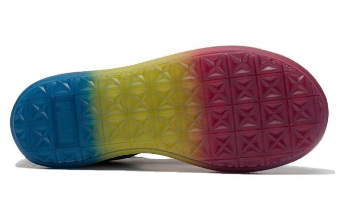 (WMNS) Zapatos de skate de suela gruesa Mayu Prism de ante negro