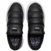 (WMNS) Zapatos sin cordones Mayu de gamuza negro/blanco