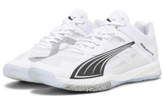 Zapatillas Accelerate NITRO SQD “Blanco y negro”