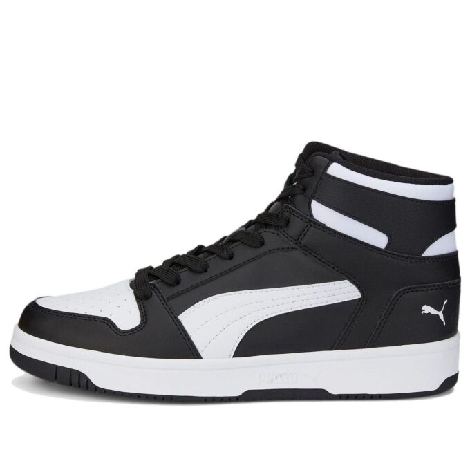 Zapatillas altas Rebound Layup “Negro y blanco”
