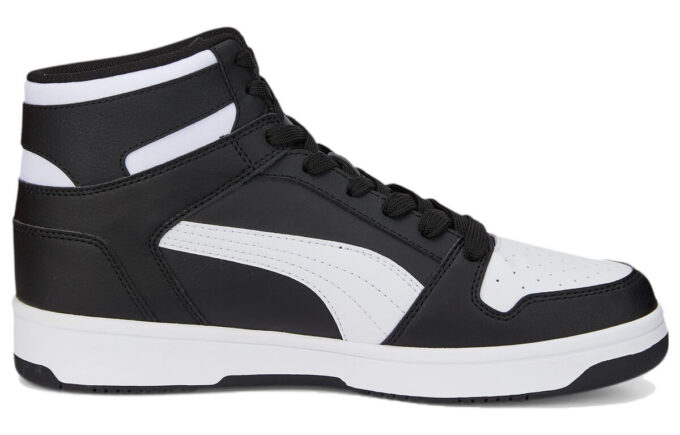 Zapatillas altas Rebound Layup “Negro y blanco”