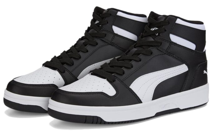 Zapatillas altas Rebound Layup “Negro y blanco”