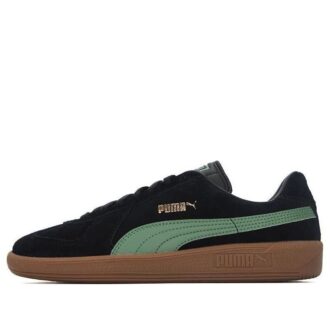 Zapatillas Army Trainer de ante “negras”
