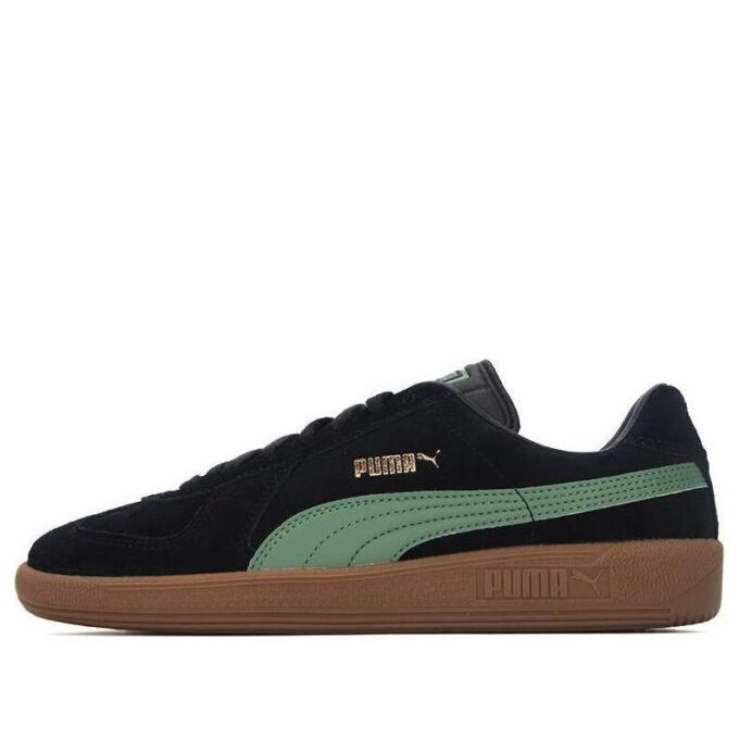 Zapatillas Army Trainer de ante “negras”