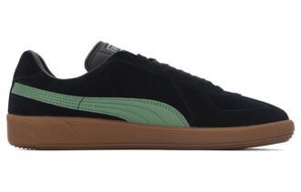 Zapatillas Army Trainer de ante “negras”