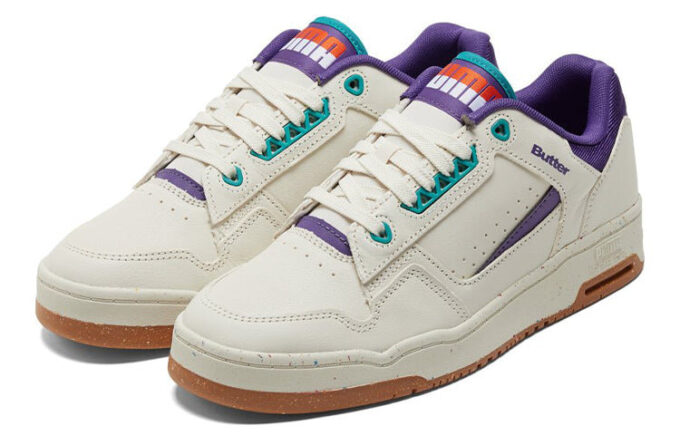 Zapatillas bajas Butter Goods x Slipstream “Blanco susurro prisma violeta”
