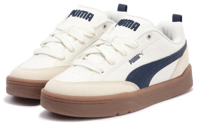 Zapatillas bajas clásicas “Blanco Azul Marino”