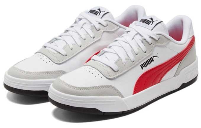 Zapatillas Caracal Blanco/Rojo