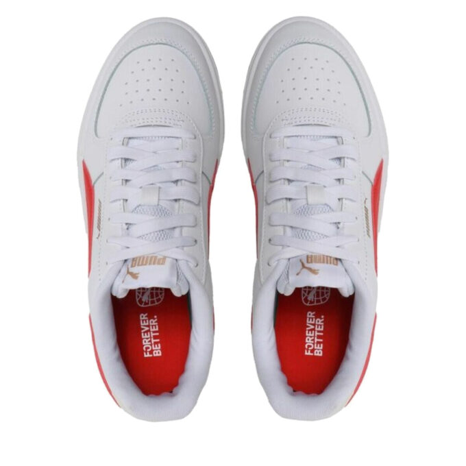 Zapatillas Caven “Blanco y Rojo”