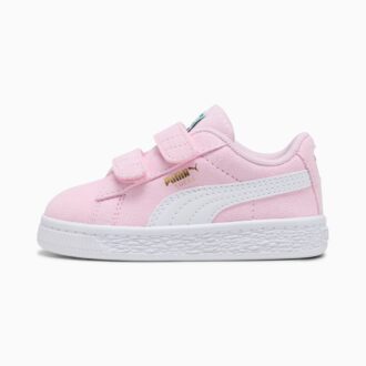 Zapatillas clásicas de ante fáciles de poner para niños pequeños