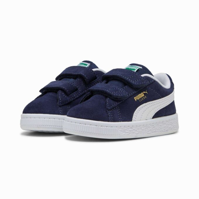 Zapatillas clásicas de ante fáciles de poner para niños pequeños Zapatillas clásicas de ante fáciles de poner para niños pequeños