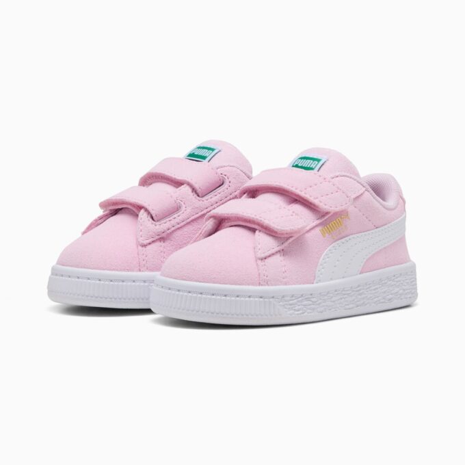 Zapatillas clásicas de ante fáciles de poner para niños pequeños Zapatillas clásicas de ante fáciles de poner para niños pequeños