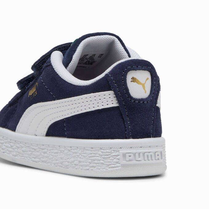 Zapatillas clásicas de ante fáciles de poner para niños pequeños Zapatillas clásicas de ante fáciles de poner para niños pequeños
