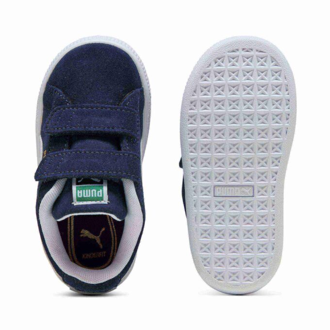 Zapatillas clásicas de ante fáciles de poner para niños pequeños Zapatillas clásicas de ante fáciles de poner para niños pequeños