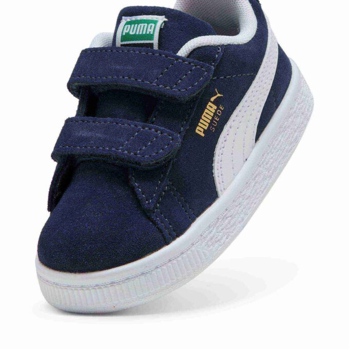 Zapatillas clásicas de ante fáciles de poner para niños pequeños Zapatillas clásicas de ante fáciles de poner para niños pequeños