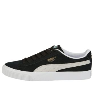 Zapatillas clásicas de ante “Negro y blanco”