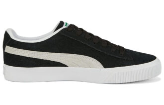Zapatillas clásicas de ante “Negro y blanco”