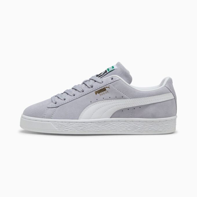 Zapatillas clásicas de ante para mujer