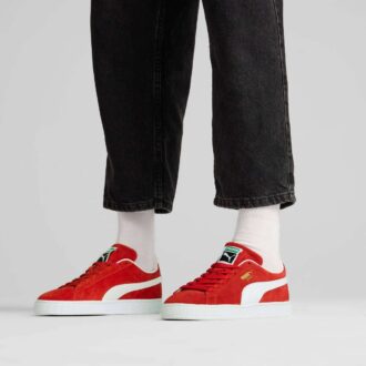 Zapatillas clásicas de ante para mujer