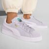 Zapatillas clásicas de ante para mujer