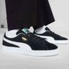 Zapatillas clásicas de ante para mujer