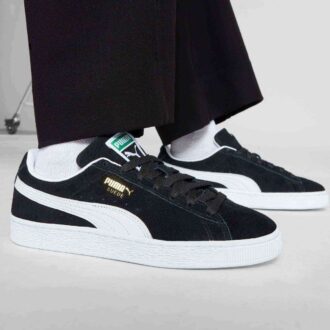 Zapatillas clásicas de ante para mujer