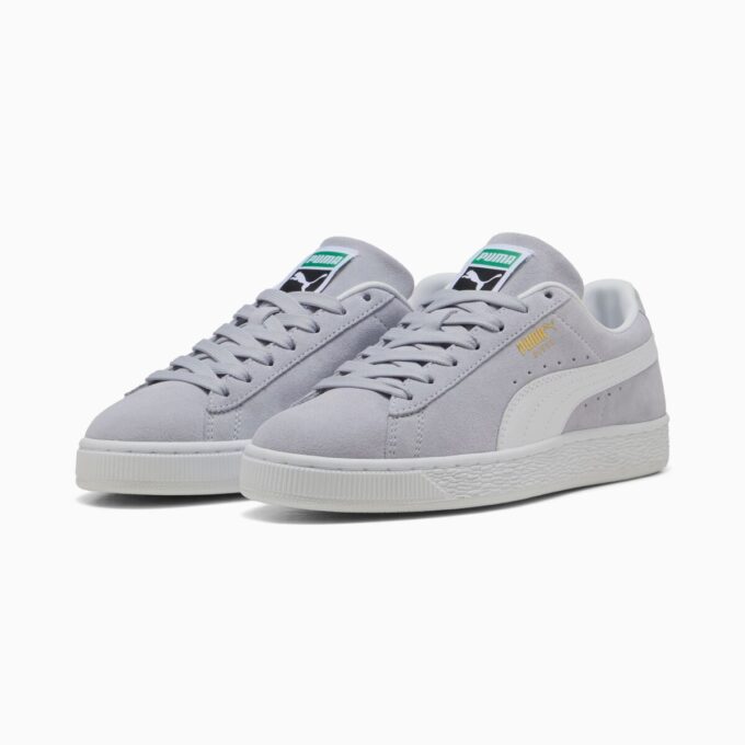 Zapatillas clásicas de ante para mujer