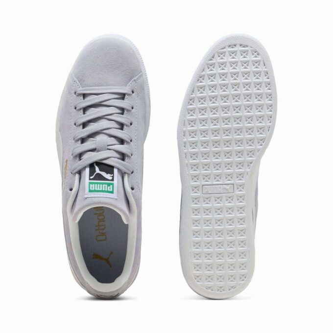 Zapatillas clásicas de ante para mujer