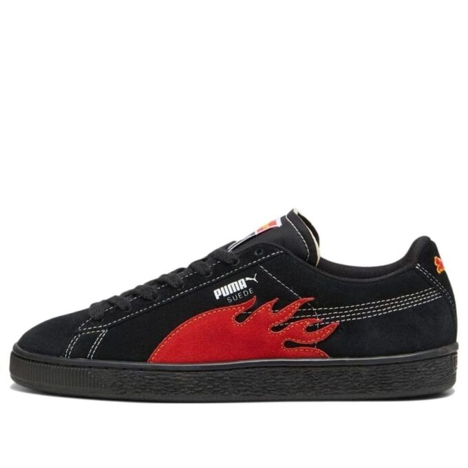 Zapatillas clásicas de ante PUMA x Butter Goods “Negro y rojo”