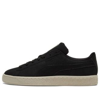 Zapatillas clásicas unisex de ante negro de caña baja