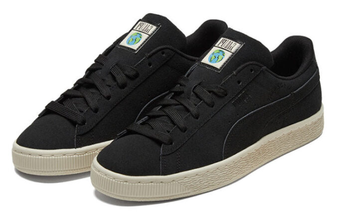 Zapatillas clásicas unisex de ante negro de caña baja