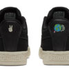 Zapatillas clásicas unisex de ante negro de caña baja