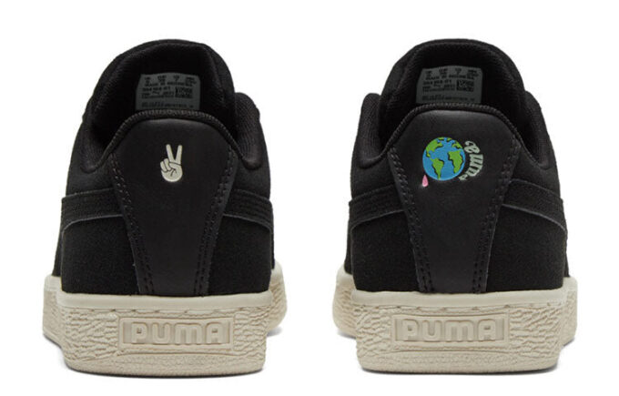 Zapatillas clásicas unisex de ante negro de caña baja