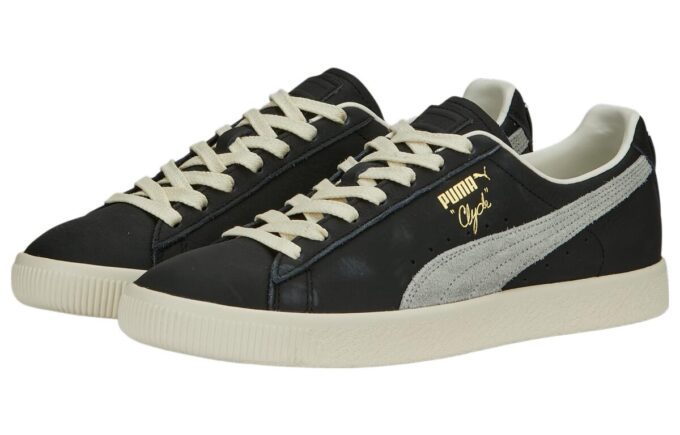 Zapatillas Clyde Base OG “Negro Blanco”