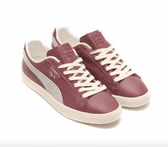 Zapatillas Clyde Base “Violeta Madera Marfil Esmerilado”